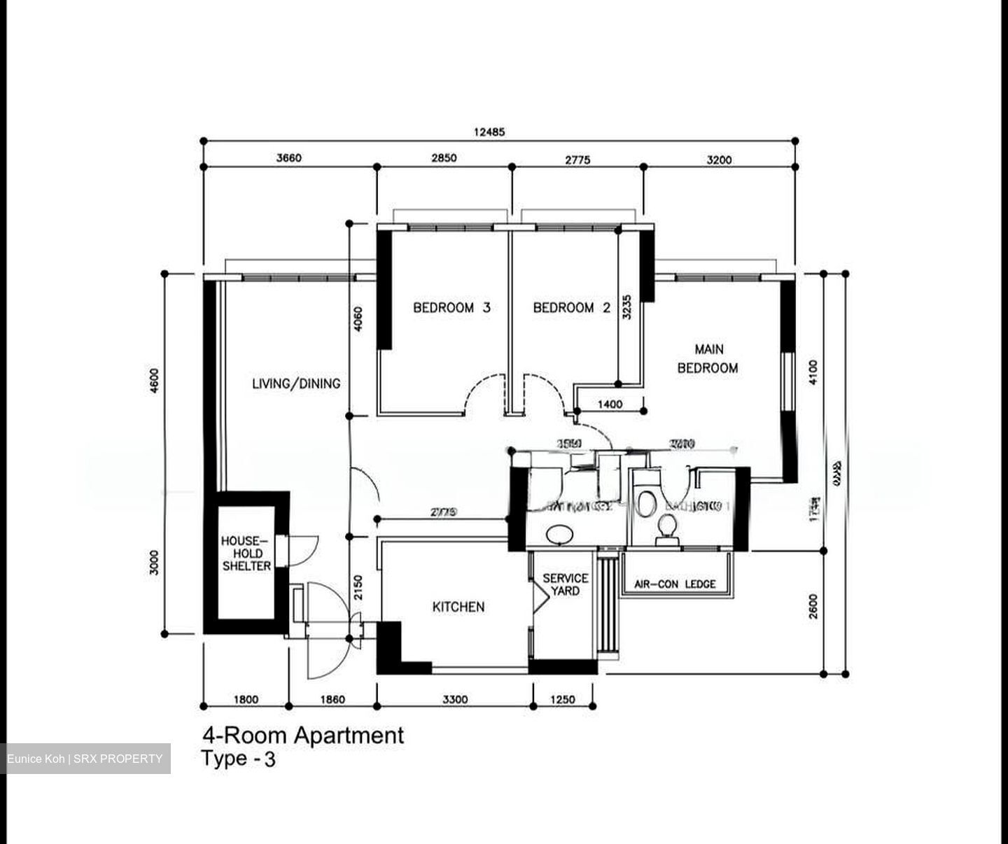 Blk 78 Whampoa Dew (Toa Payoh), HDB 4 Rooms #570316391